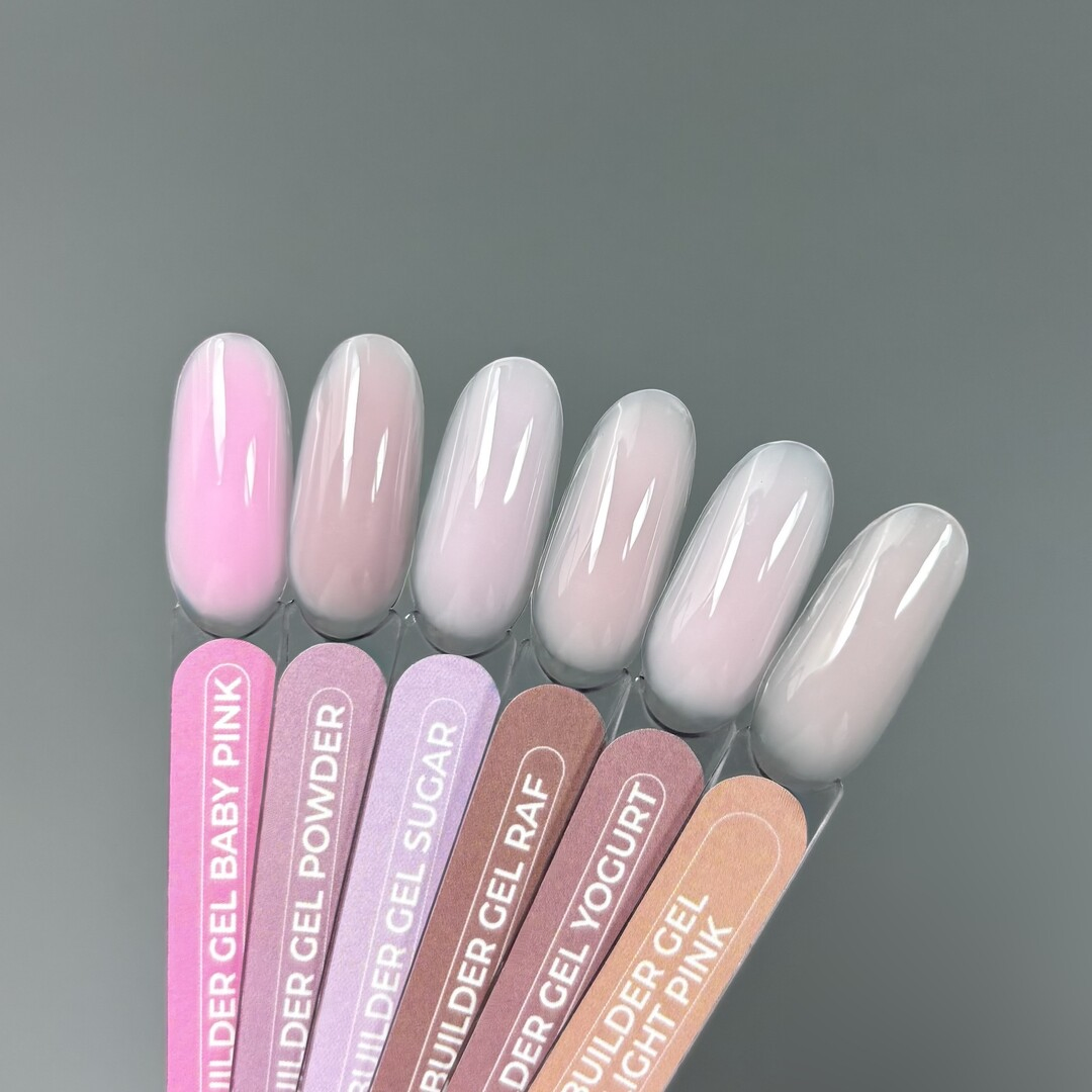 ネイルアート用品(筆など) LALAGEWEL BUILDER GEL 15g Builder Gel 10 мл — камуфлюючий білдер гель для моделювання нігтів